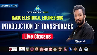 37 Introduction of Transformer  Basic Electrical Engineering  By Vishnu Sir [upl. by Atnim]