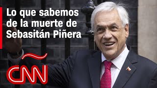 Murió Sebastián Piñera expresidente de Chile en un accidente de helicóptero [upl. by Oletta]