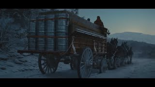 Budweiser Old School Delivery Clydesdales Back to Super Bowl [upl. by Che]