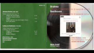 Brahms Violin Concerto Grumiaux Van Beinum 1957 part 1 [upl. by Justen996]