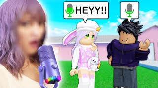 Playing ROBLOX VOICE CHAT For The FIRST TIME Roblox [upl. by Gail963]