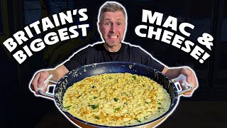 MASSIVE MAC AND CHEESE CHALLENGE quotTHATS 10 PORTIONSNO ONE CAN DO THATquot BRITAINS BIGGEST 2 [upl. by Edbert919]