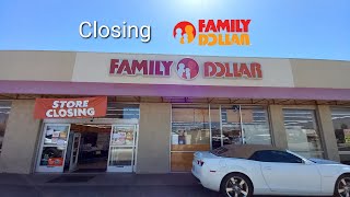 Closing Family Dollar  Mesa AZ [upl. by Whelan]