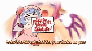 【Touhou MMD】 Cirno y sus amigas son regañadas por la Srita Keine sub español [upl. by Wescott413]