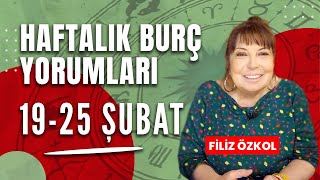 FİLİZ ÖZKOL İLE HAFTALIK BURÇ YORUMLARI  19  25 ŞUBAT 2024 [upl. by Notyalk858]