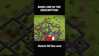 Base link in the description clashofclans townhall9 viralshorts [upl. by Bradshaw]