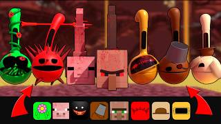 Incredibox Sprunki but Minecraft Otamatone Version [upl. by Edgard]