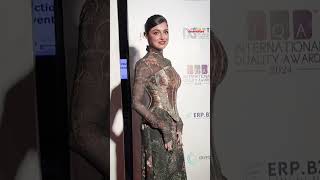 Divya Khosla Kumar spotted at International Quality Awards red carpet event [upl. by Dutch]