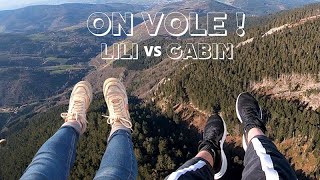 ON VOLE EN PARAPENTE  Gabin VS Lili [upl. by Oiramaj300]