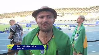 Petrucio Ferreira é tricampeão no Mundial de Atletismo Paris 2023  com audiodescrição [upl. by Eloisa726]