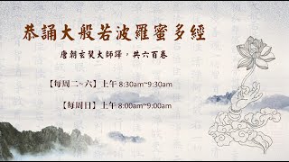 【靈巖山寺誦經】《大般若經》卷355 1018 [upl. by Anirda]