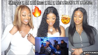 Skengdo x AM x Lil Rass x BM x Mini x Rack5 x TY x Mskum Plugged In WFumez The Engineer REACTION🔥 [upl. by Tdnarb611]