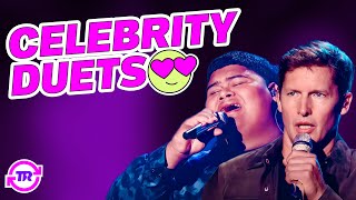 BEST Celebrity Duets on American Idol and X Factor [upl. by Peers223]