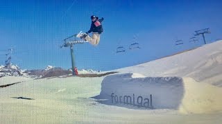 snowboard FORMIGAL snowpark [upl. by Mcgrath]