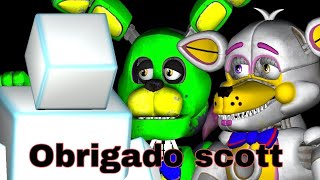 prisma 3d fnaf Obrigado scott [upl. by Bornstein]