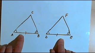 Triangle Congruence  SSS SAS ASA and AAS 128216 [upl. by Neukam]