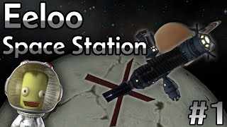 Establishing a Space Station around Eeloo  Kerbal Expeditions 1 [upl. by Agon]