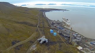 Northernmost dji Phantom Flight of the World  Longyearbyen  Spitzbergen [upl. by Sucrad56]