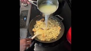 Homemade spaghetti kitchen aid with garlic prawns [upl. by Linehan]