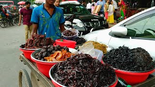 Popular Bengali Street Food  Achar Pyara Jambura Nimki Murali Fuchka Pani Puri [upl. by Getter]