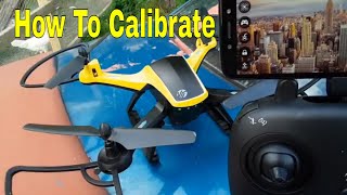 How To Calibrate The Sky Tracker GPS Video Drone [upl. by Rez]