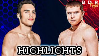 Canelo Alvarez Mexico vs Julio Cesar Chavez Jr Mexico Full Fight Highlights  BOXING FIGHT [upl. by Sabanrab438]