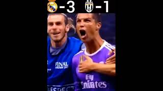 Real Madrid vs Juventus UEFA champions league final highlights shorts fyp ytshorts [upl. by Novaj]