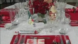 How to Set the Table for Christmas Dinner  Arranging Placemats for Christmas Dinner [upl. by Nolat772]