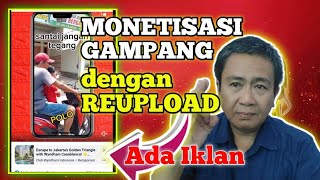 Cara Lolos MONETISASI Rells Facebook dengan Reupload Video Orang lain rellsfacebook [upl. by Amitarp]