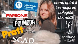 Como Entré a los Mejores Colegios de Moda  Portafolio  Mis Tips [upl. by Ilrebmyk651]