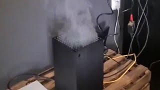 Xbox series X problems smoke loud sound and light of death [upl. by Alston601]