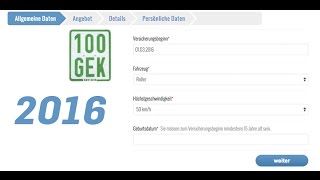 Versicherungskennzeichen 2016 online bestellen [upl. by Ender]