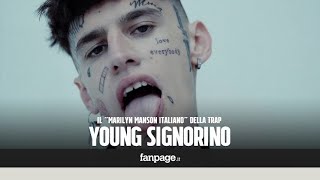 Chi è Young Signorino il trapper che si definisce il quotMarilyn Manson italianoquot [upl. by Malha873]