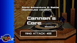 Sonic Adventure 2 Battle GCEmu  Cannons Core M1  455 Rings [upl. by Lily183]