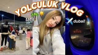 UÇAKLA YOLCULUK VLOG SÖMESTIR TATİLİ Destina Kaya [upl. by Tor]