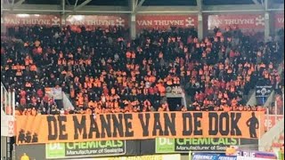 19012019 Sfeer RAFC fans op ZulteWaregem [upl. by Caruso]