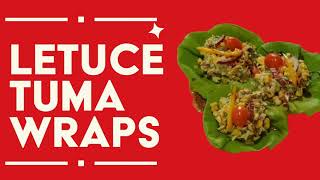 Fresh amp Healthy Tuna Lettuce Wraps Recipe LowCarb Easy Delicious [upl. by Aiekal]