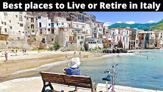 12 Best PlacesRegions to Live or Retire in Italy [upl. by Lyram]