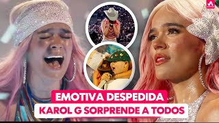 Karol G hace Historia Así Fue su Último Concierto Emotivas Palabras Tras Finalizar MSB Forever [upl. by Euqimod]