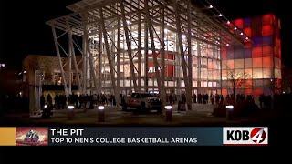 NCAA correspondent recognizes The Pit as a top10 college basketball arena [upl. by Narib]