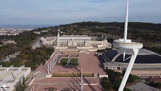 4K Lluís Companys Olympic Stadium  Barcelona ES [upl. by Kimura]