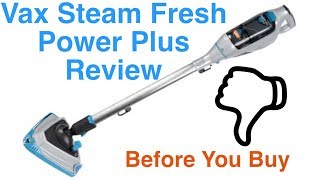 Vax Steam Fresh Power Plus Steam Cleaner S84W7P Review [upl. by Atinihs]