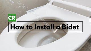 How to Install a Bidet Seat  Consumer Reports [upl. by Knick236]