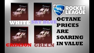 Rocket League Market Watch Monday  ALL PAINTED OCTANE PRICES ARE RISING [upl. by Gnoix]