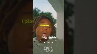 PIDGIN amp ENGLISH  BNXN FKA BUJU LYRICS [upl. by Ylellan]