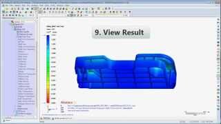 Moldex3D Compression Molding Tutorial [upl. by Hilar]