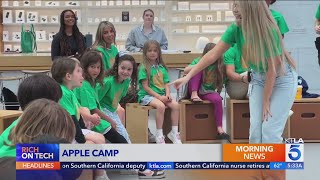 Did you know Apple hosts a free camp for kids [upl. by Enyad]