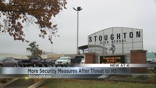 Stoughton High School on alert after anonymous threat Wednesday night [upl. by Engapmahc]