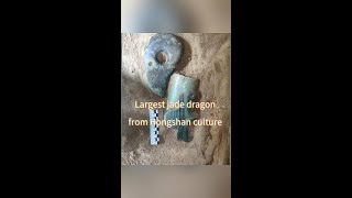 Largest jade dragon from Hongshan culture found in north China [upl. by Ahseuqram]