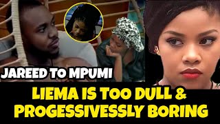 Jareed and Liema have broken up and he had a lot to share with mpumi bbmzansi [upl. by Yroc885]